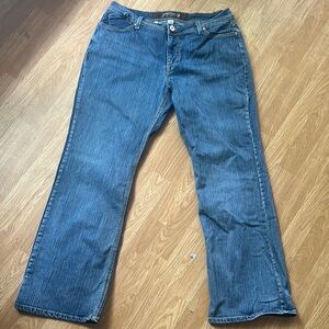 Grane Women's Jeans Size 17 Bootcut Flared Light Wash Denim